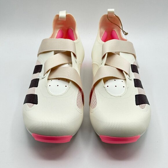 Men's Adidas The Indoor Cycling  Shoes Off White Shadow Maroon 3Bolt GX1669 Sz11 - Picture 2 of 13